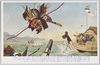 義経の八艘飛び/Yoshitsune's Leap over Eight Boats image