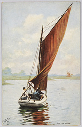 NORFOLK BROADS. SER. VII. ON THE BURE.  image