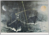 川端龍子「南十字星下の輸送船団」/Convoy of Transport Ships under the Southern Cross, Kawabata Ryūshi image
