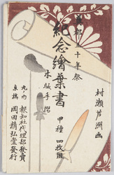 奠都五十年祭紀念絵葉書 / Picture Postcards Commemorating the 50th Anniversary of the Esablishment of the Capital image