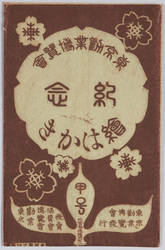 東京勧業博覧会紀念絵葉書　甲号 / Picture Postcards Commemorating the Tokyo Industrial Exhibition A image