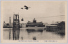 大正博覧会第二会場と飛行機絵葉書/Picture Postcards, Taishō Exhibition Venue No.2 and Airplane image