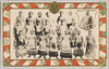 明治四拾三年一月大角力紀念絵葉書（３）東方力士、常陸山他/Picture Postcard Commemorating the January 1910 Grand Sumo Tournament (3) Sumo Wrestlers from Eastern Japan, Hitachiyama and Others image