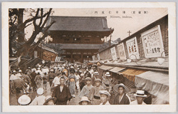 (新東京)浅草仁王門 / (New Tokyo) Niōmon Gate of the Asakusa Kannon Temple image