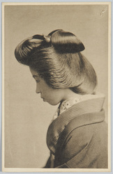 束髪　[銀杏返し] / Sokuhatsu Hairstyle [Ichōgaeshi] image
