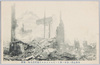 帝都北部ノ過半ヲ焦土ニ化セシメタル吉原附近大火の惨状/Scene of the Disaster of the Great Fire near Yoshiwara, in Which the Greater Part of the North of the Imperial Capital Was Reduced to Ashes image