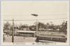 バーセバル式初飛行船ヲ日比谷ヨリ望ム　大正元年十月二十六日/The First Parseval Type Airship Viewed from Hibiya, October 26th, 1912 image