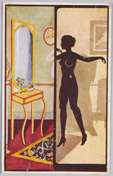 女性のシルエット / Silhouette of a Woman image