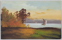 帆船のある風景 / Landscape With a Sailboat image