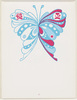 年賀絵はがき(賀正、蝶)/New Year's Picture Postcard (Best Wishes for the New Year, Butterfly) image