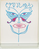 年賀絵はがき(げいしゅん、蝶と花)/New Year's Picture Postcard (Greeting the New Year, Butterfly and Flower) image