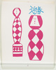 年賀絵はがき(迎春、こけし)/New Year's Picture Postcard (Greeting the New Year, Kokeshi Doll) image
