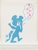 年賀絵はがき(キンガシンネン、熊)/New Year's Picture Postcard (Best Wishes for the New Year, Bear) image