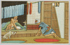 泥棒格斗の図/Picture of Fighting with a Burglar image