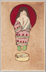 女児洗顔図 / Picture of a Girl Washing Her Face image
