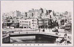 (復興の新東京)京橋区築地三吉橋 / (New Tokyo after Reconstruction) Miyoshibashi Bridge, Tsukiji, Kyobashiku  image