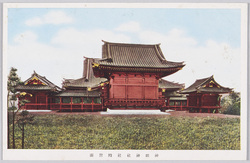 神田神社　社殿　背面 / Kanda Shrine: Rear View of the Sanctuary image