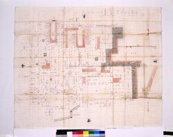 （江戸城絵図） / Document Related to Blue Print image