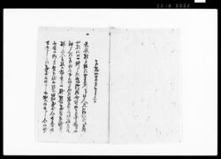 乍恐以書付奉申上候（先般村方組頭半左衛門并兄清次郎地所敷替渡し一件につき） / Document of Rural Area image