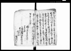 （下総国猿島郡神田山村延命院宥阿より長久寺頼天へ相掛候一件等書留） / Document of Laws image