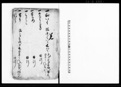 （作物植付取極等百姓農業諸事書留帳） / Document of Samurai Class image