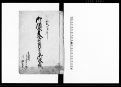 御領分麦塚村百姓宗旨御改下帳（御領分麦塚村百姓宗旨御請合帳付） / Document of Laws image