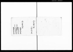 御出入衆（御大書院溜・御小書院溜・御勝手座鋪御出入衆人名書上） / Document of Litigation image