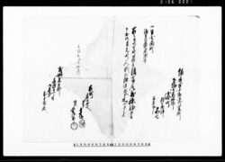 （人別送り一札之事 他） / Document of Rural Area image