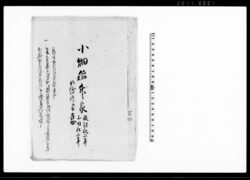小畑稲升家御絵師ニ被召出 / Document of Occupation image