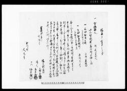 駿河国駿東郡玉川村文書（辰年免状之事） 他 / Document of Rural Area image