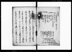 御用留（常州新治郡下栗原村3名駕籠訴一件願書写・経緯書留等） / Document of Rural Area image