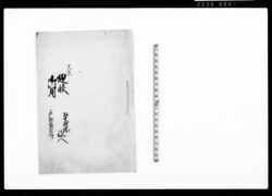大急廻状御用（御料并上知名主役の儀人選入札申付につき大宮県廻状） / Document of System image