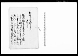 （江戸表へ米殻融通の儀などにつき大目付宛触書留） / Document of Samurai Class image