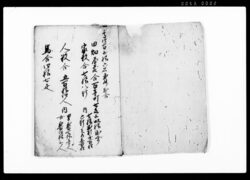 上総国山辺郡上谷村郷村御改覚 / Document of Rural Area image