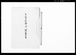 大越村場揚一件歎願書写(召捕の者吟味下渡し願写) / Document of Litigation image