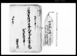 （越後国頸城郡国賀村川除及び用水路御普請出来形帳綴） / Document of Politics image