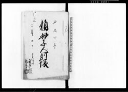 頼母子人別帳 / Document of Laws image