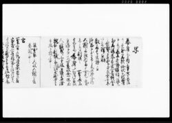 番頭以上之輩江拝見被仰付候由之事　（勅書御請書并奏聞之條々に付）他 / Document of Laws image