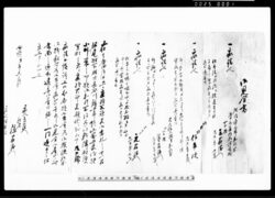 御見分書（口論にて疵請人見分） / Document of Laws image