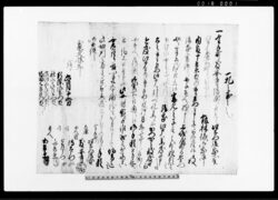 一札之事（金子町両安寺借屋之銀左衛門後家義） 他 / Document of Townspeople image