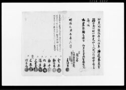 乍恐以書付奉願上候（神道葬祭ニ奉願上候） / Document of Community image
