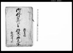 御代官所ゟ被仰渡候始末写 / Document of Rural Area image