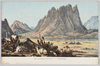 Les montagnes de Sinai. Sinaigebirge.  / The mountains of Sinai.  Sinai Mountains. image
