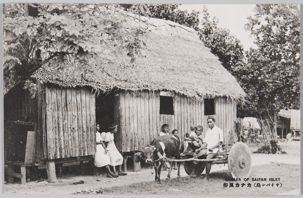 Kanaka People Dancing on a Tropical Island (Customs and Landscapes of  Saipan, 1) | EDO-TOKYO MUSEIUM Digital Archives