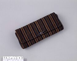 木綿縞財布 / Striped Cotton Wallet image